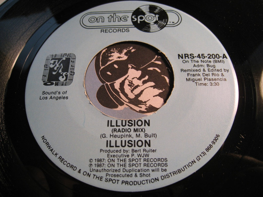 Illusion - Illusion (radio mix) b/w Illusion (instrumental) - On The Spot #200 - Modern Soul