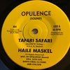 Haile Maskel - Tafari Safari b/w Safari Camp - Opulence #004 - Reggae