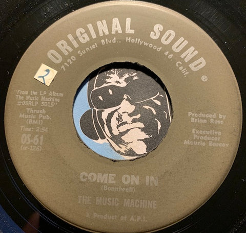 Music Machine - Talk Talk b/w Come On In - Original Sound #61 - Garage Rock
