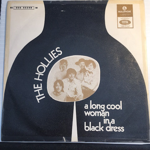 Hollies - A Long Cool Woman In A Black Dress b/w Cable Car - Parlophone #006-93249 - Rock n Roll