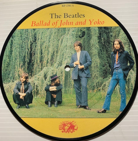 Beatles - The Ballad Of John And Yoko b/w Old Brown Shoe - Parlophone #5786 - Picture Disc - Rock n Roll