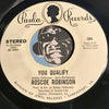 Roscoe Robinson - You Qualify b/w (Standing In The) Safety Zone - Paula #386 - Northern Soul - Sweet Soul