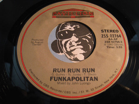 Funkapolitan - Run Run Run b/w same (instrumental) - Pavillion #02764 - Funk Disco