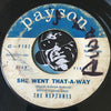 Neptunes - She Went That-A-Way b/w If You Care - Payson #101 - Doowop