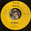 Impacts - Where Are You Going b/w Take My Love - Peh #7345 - Garage Rock