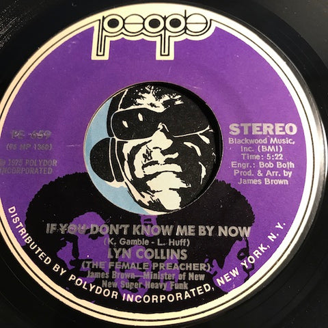 Lyn Collins - Baby Don't Do It b/w If You Don't Know Me By Now - People #659 - Funk - Sweet Soul
