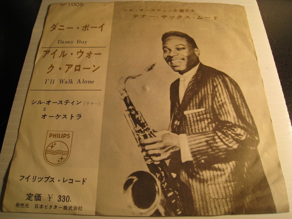 Sil Austin - I'll Walk Alone b/w Danny Boy - Philips #1005 - Japanese press - picture sleeve - Jazz