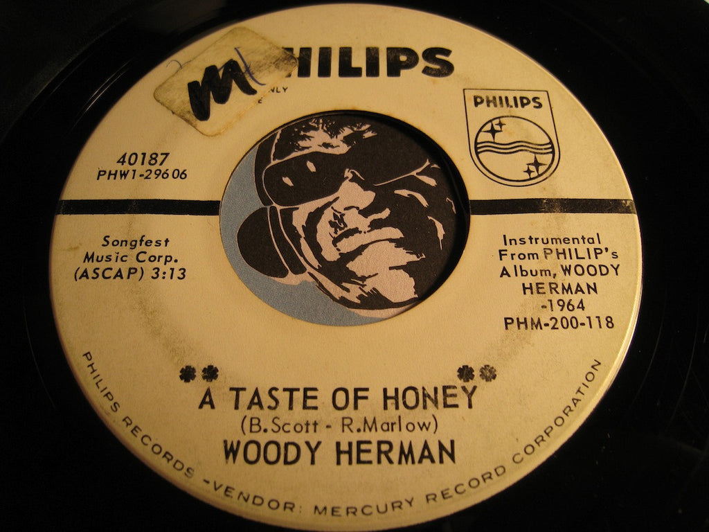 Woody Herman - Hallelujah Time b/w A Taste Of Honey - Philips #40187 - Jazz