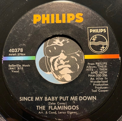 Flamingos - Since My Baby Put Me Down b/w Brooklyn Boogaloo - Philips #40378 - Northern Soul - Latin
