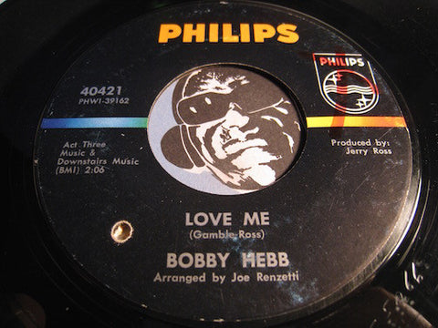 Bobby Hebb - Love Me b/w Crazy Baby - Philips #40421 - Northern Soul