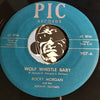 Rocky Morgan & Rockin Guitars / Mike Hufford - Wolf Whistle Baby b/w Turn That Gun Around - Pic #907 - Rockabilly