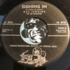 Gus Jenkins - Cutting Out b/w Singing In - Pioneer International #1003 - R&B Instrumental