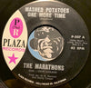 Marathons - Little Pancho b/w Mashed Potatoes One More Time - Plaza #507 - Doowop - R&B Soul