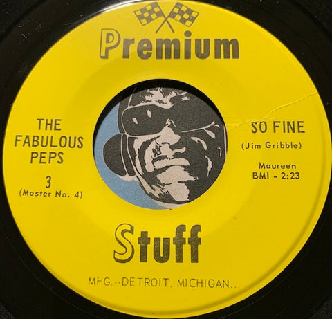 Fabulous Peps - I'll Never Be The Same Again b/w So Fine - Premium Stuff #3 - R&B Soul - Funk