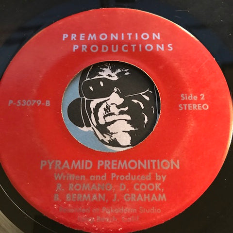Premonition Productions - Pyramid Premonition b/w Wind Of Miracles - P 53709 - Psych Rock