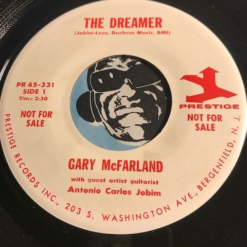 Gary McFarland with Antonio Carlos Jobim - The Dreamer b/w Rivergirl - Prestige #331 - Latin Jazz