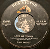 Elvis Presley - Love Me Tender b/w Any Way You Want Me - RCA Victor #6643 - Rock n Roll