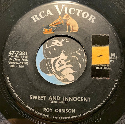 Roy Orbison - Seems To Me b/w Sweet And Innocent - RCA Victor #7381 - Country  - Rock n Roll