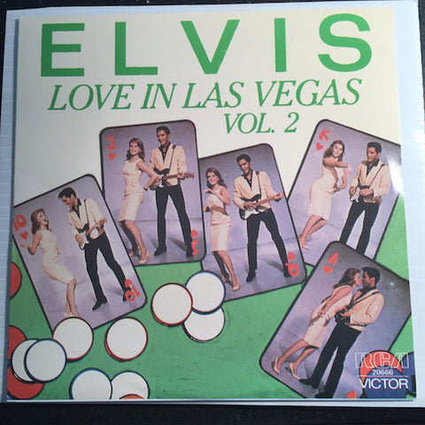 Elvis Presley Love In Las Vegas Vol. 2 EP - Viva Las Vegas - What'd I Say - Night Life b/w Do The Vega - Santa Lucia - Yellow Rose Of Texas (The Eyes Of Texas) - RCA #20666 - Rock n Roll