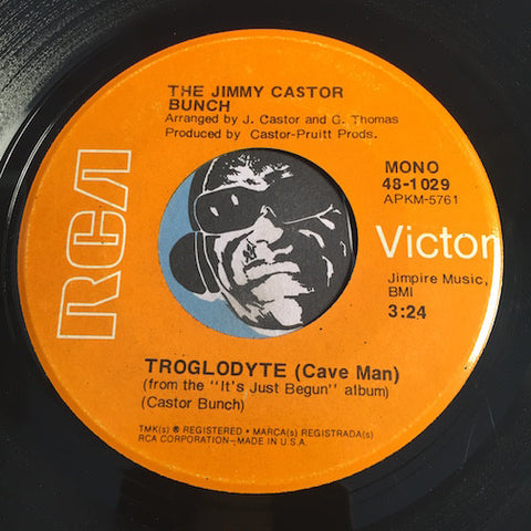 Jimmy Castor Bunch - Troglodyte (Cave Man) b/w I Promise To Remember - RCA #48-1029 - Funk