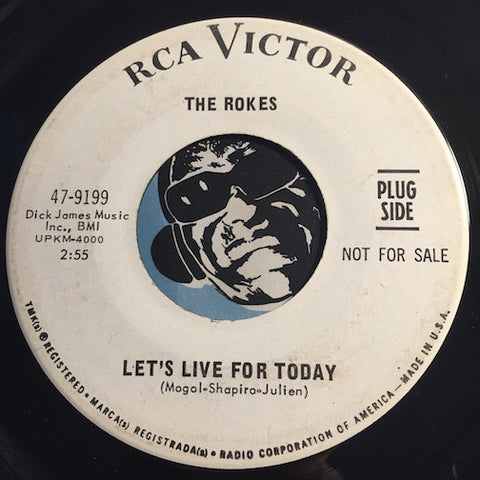 The Rokes - Let's Live For Today b/w I'll Change My Papers - RCA Victor #9199 - Psych Rock