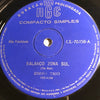 Zimbo Trio - Balanco Zona Sul b/w O Rei Triste - RGE #70.158 - Latin