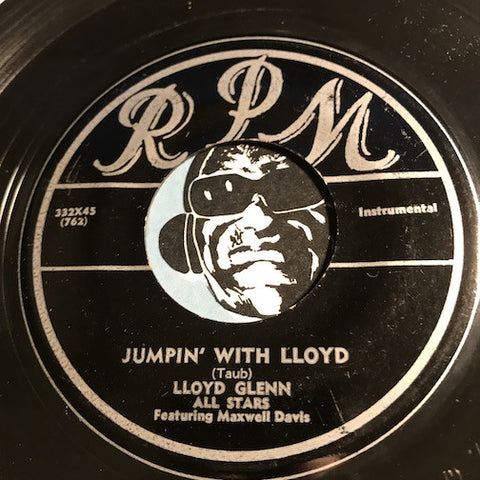 Lloyd Glenn – Jumpin With Lloyd b/w New Flying Home – RPM #332 - Jazz - R&B