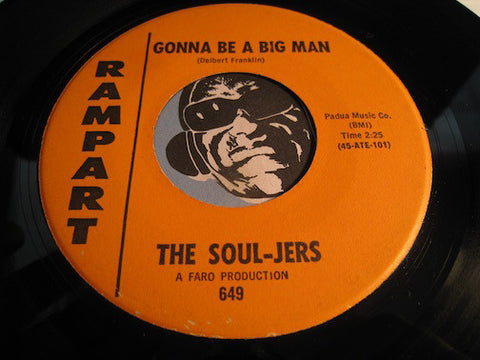 Soul-Jers - Gonna Be A Big Man b/w Crazy Little Things - Rampart #649 - Chicano Soul - Northern Soul