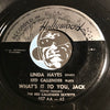 Linda Hayes - Atomic Baby b/w What's It To You Jack - Recorded In Hollywood #407 - R&B