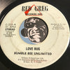Bumble Bee Unlimited - Love Bug pt.1 b/w pt.2 - Red Greg #203 - Funk Disco