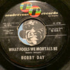 Bobby Day - King's Highway b/w What Fools We Mortals Be - Rendezvous #158 - R&B Soul - Northern Soul - Popcorn Soul