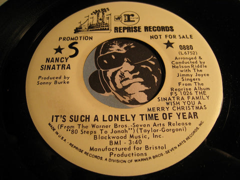Nancy Sinatra - It's Such A Lonely Time Of Year b/w Kids - Reprise #0880 - Rock n Roll