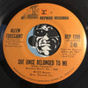 Allen Toussaint - Soul Sister b/w She Once Belonged To Me - Reprise #1109 - Funk