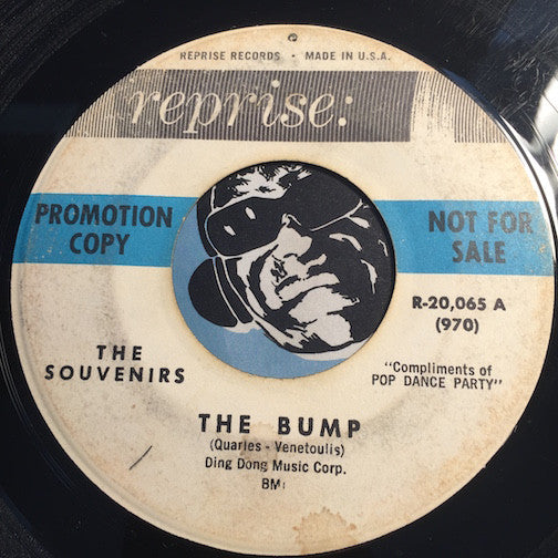 Souvenirs - The Bump b/w The Worm - Reprise #20065 - Popcorn Soul