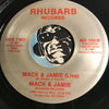 Mack & Jamie - Condom Nation b/w Mack & Jamie (Live) - Rhubarb #102 - Novelty - Rap