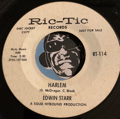 Edwin Starr - Harlem b/w Headline News - Ric-Tic #114 - Northern Soul