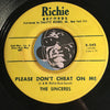 Sinceres - If You Should Leave Me b/w Please Don't Cheat On Me - Richie #545 - Doowop