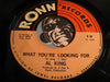 Al King - I Can't Understand b/w What You're Looking For - Ronn #38 - Blues