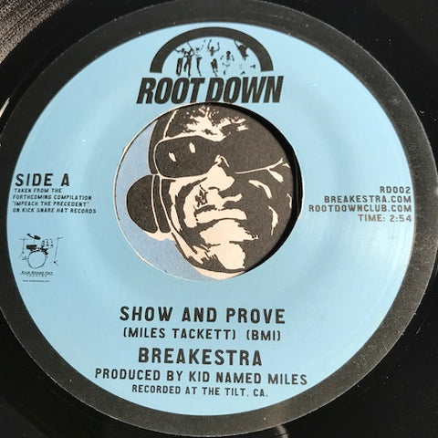 Breakestra - Show And Prove pt.1 b/w pt.2 - Root Down #002 - Funk