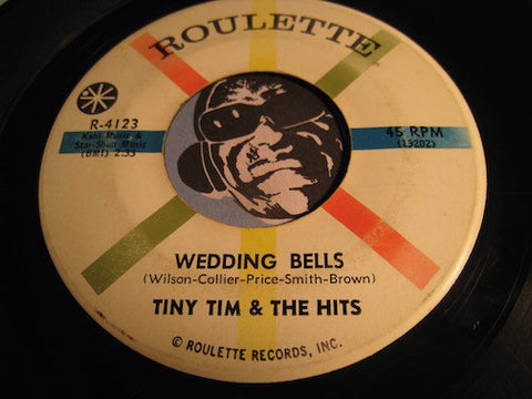 Tiny Tim & Hits - Wedding Bells b/w Doll Baby - Roulette #4123 - Doowop