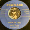 Shelia Veree - Mood Of Love b/w Sunset Blues - Roweland #530 - R&B