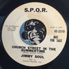 Jimmy Soul - Treat Em Tough b/w Church Street In The Summertime - S.P.Q.R. #3310 - R&B Soul