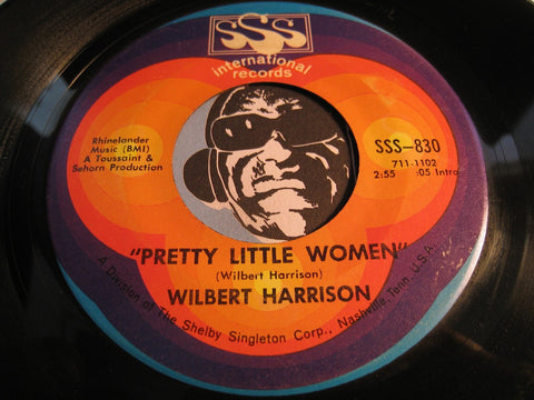 Wilbert Harrison - Pretty Little Women b/w My Heart Is Yours - SSS International #830 - R&B Blues