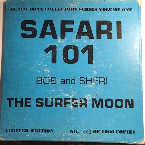 Bob and Sheri - The Surfer Moon b/w Humpty Dumpty - Safari #101 - Colored Vinyl - Surf