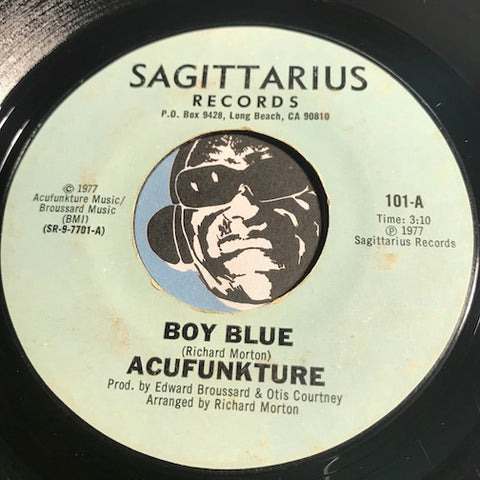 Acufunkture - Boy Blue b/w Following A Dream - Sagittarius #101 - Funk