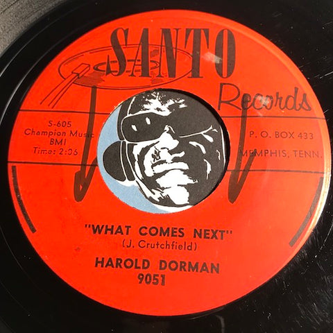 Harold Dorman - What Comes Next b/w Ain't Gonna Change - Santo #9051 - Rockabilly - Teen