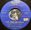 Three Moods - Stop Looks And Listen (For The Heart You Save) b/w Never Again - Sarg #124 - Rock n Roll