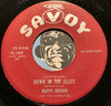 Nappy Brown & Gibralters - My Baby Knows b/w Down In The Alley - Savoy #1582 - R&B