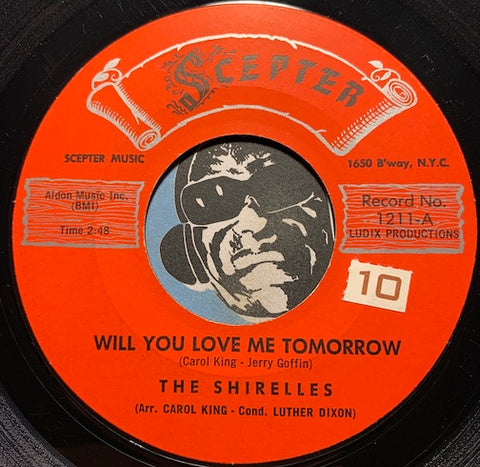 Shirelles - Will You Love Me Tomorrow b/w Boys - Scepter #1211 - Girl Group