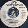 Johnny Cash - The General Lee b/w same - Scotti Brothers #02803 - Country